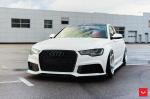 Audi S6 Sedan on Vossen Wheels (CV3R) 2017 года